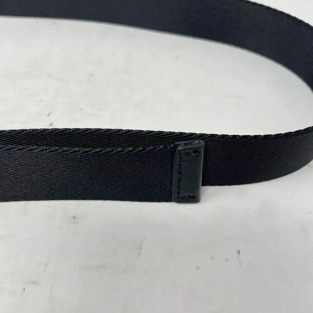 Michael Kors Black & Silver Belt Size Medium